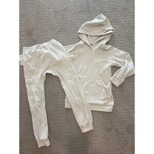 Little One Shop Hoodie Set Oatmeal 5